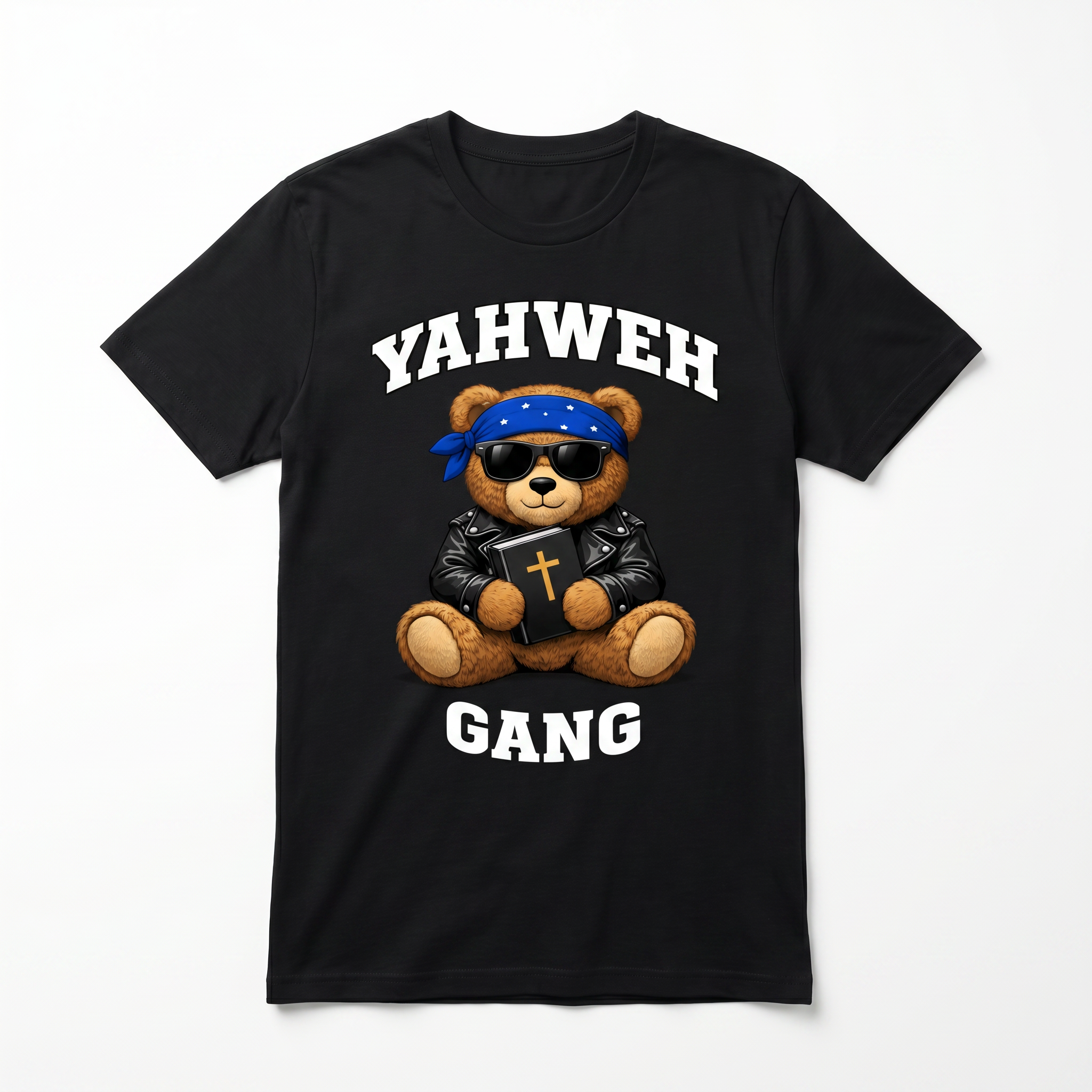 Black Tee — Logo Front
