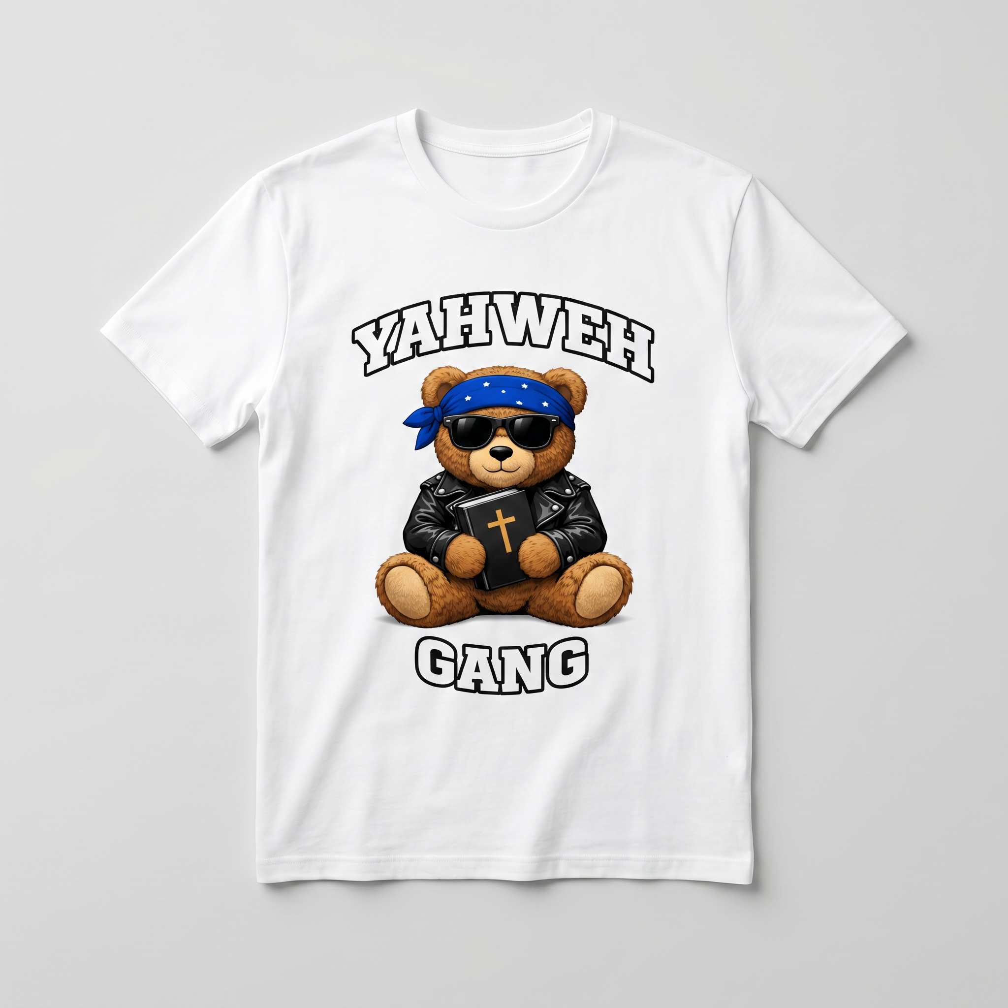 White Tee — Logo Front